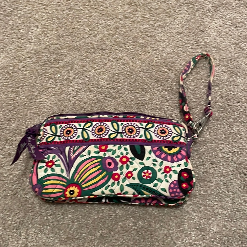 Vera Bradley wristlet.